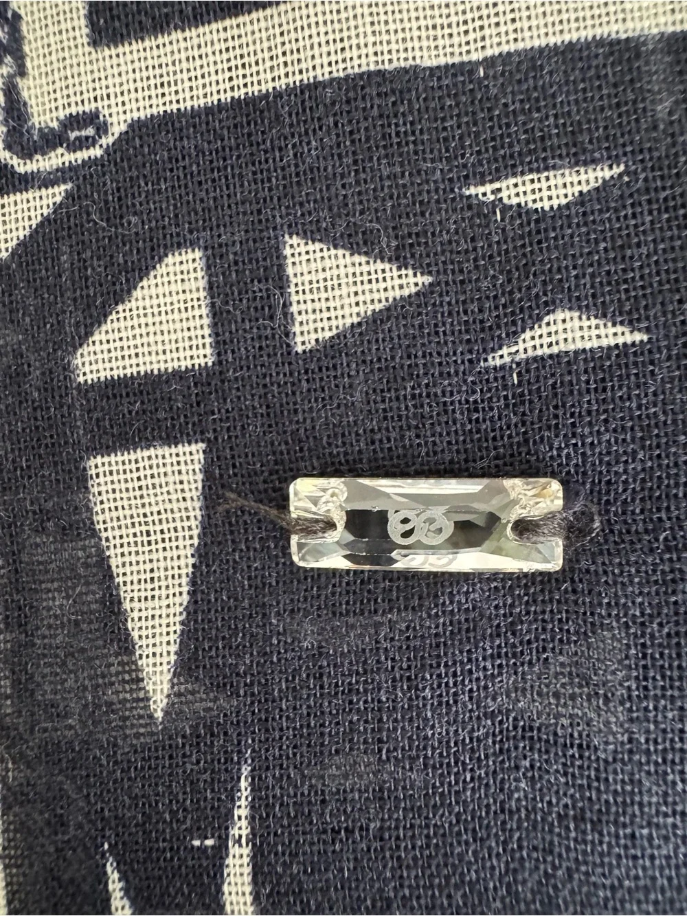 ESCADA Sport Women Navy/White Scarf Mint